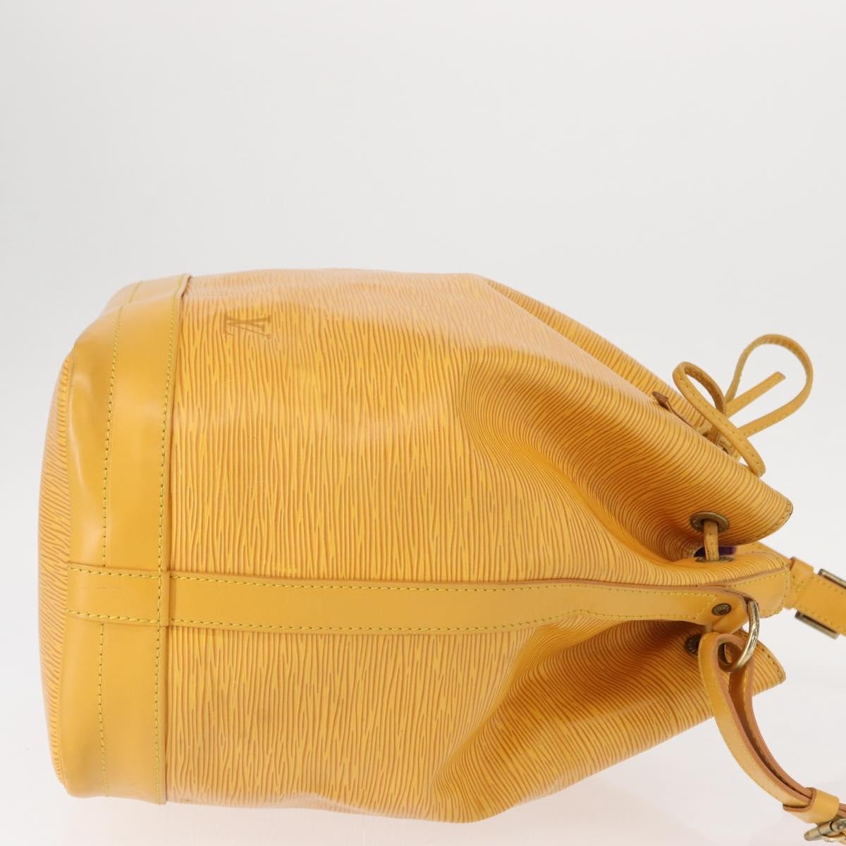 Louis Vuitton Noe Handbag Epi Leather Yellow Leather Shoulder Bag
