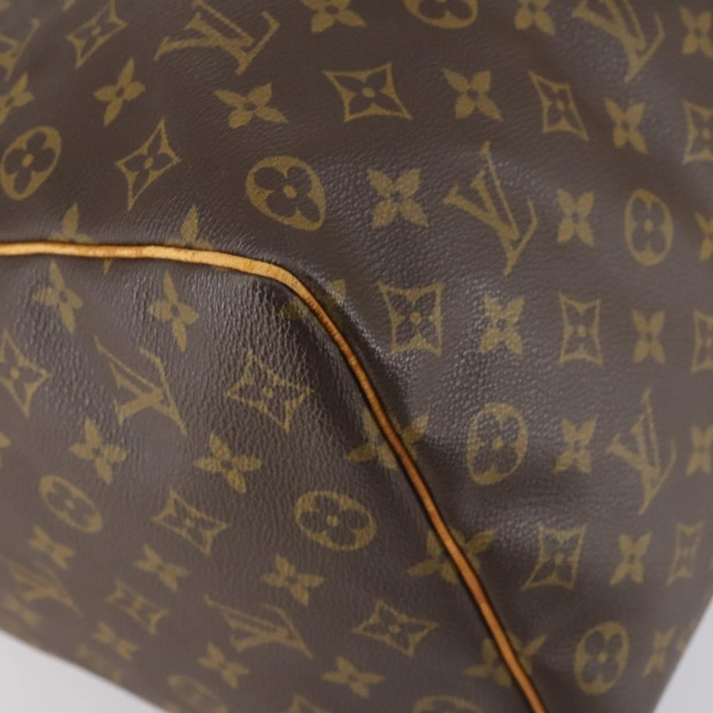 Louis Vuitton Keepall Bag Monogram Canvas Brown Canvas Travel Bag