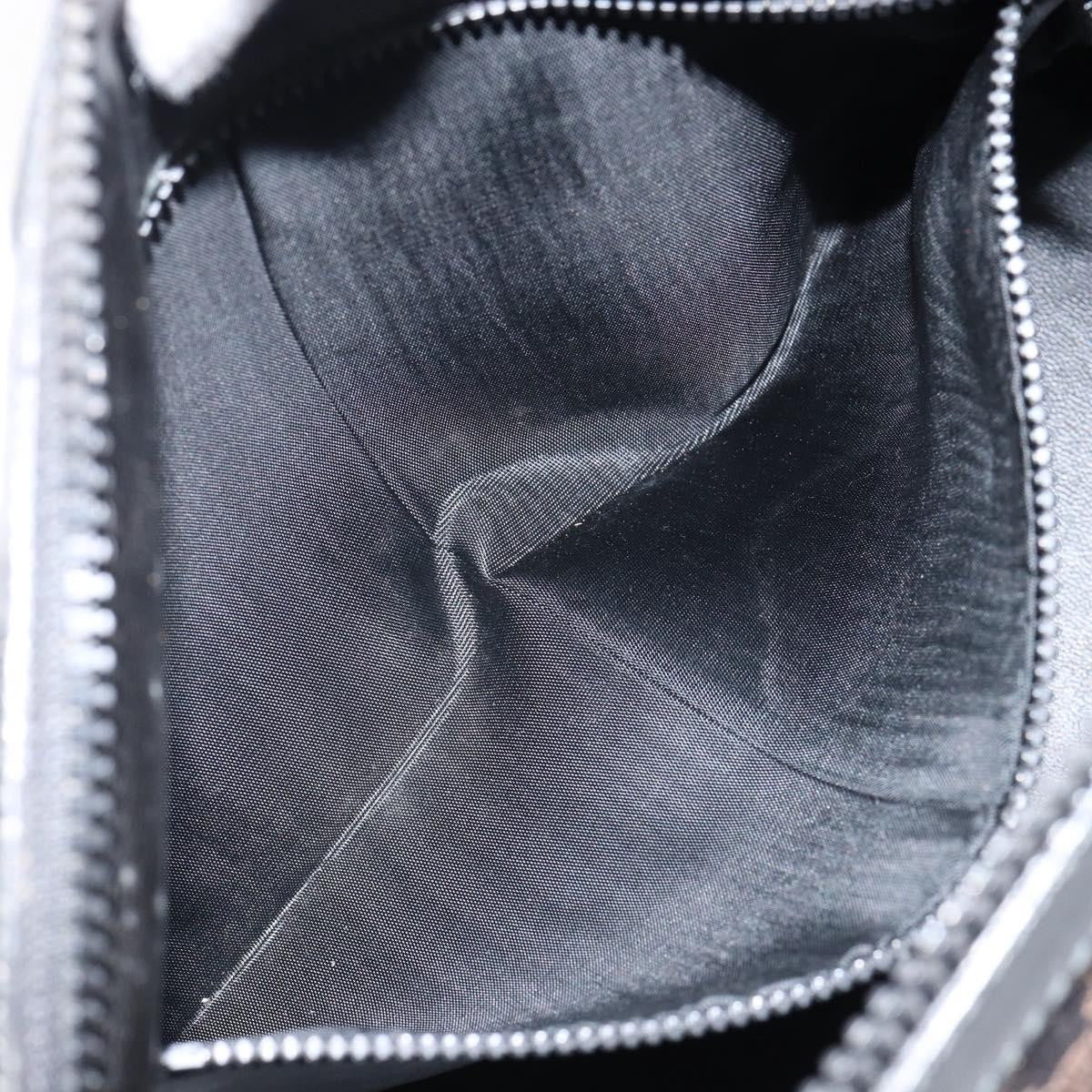 Celine Vintage Macadam Handbag C Macadam Suede Black Suede Handbag