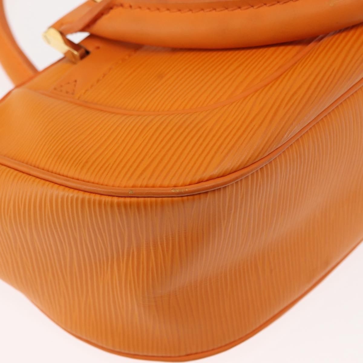 Louis Vuitton Danura Handbag Epi Orange Leather Handbag