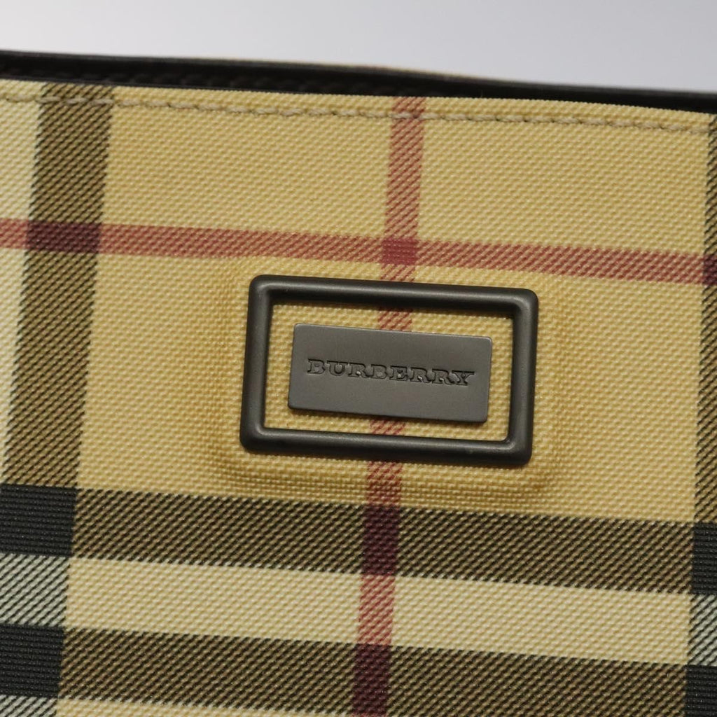 Burberry Nova Check Handbag Nova Check Canvas Beige Canvas Handbag