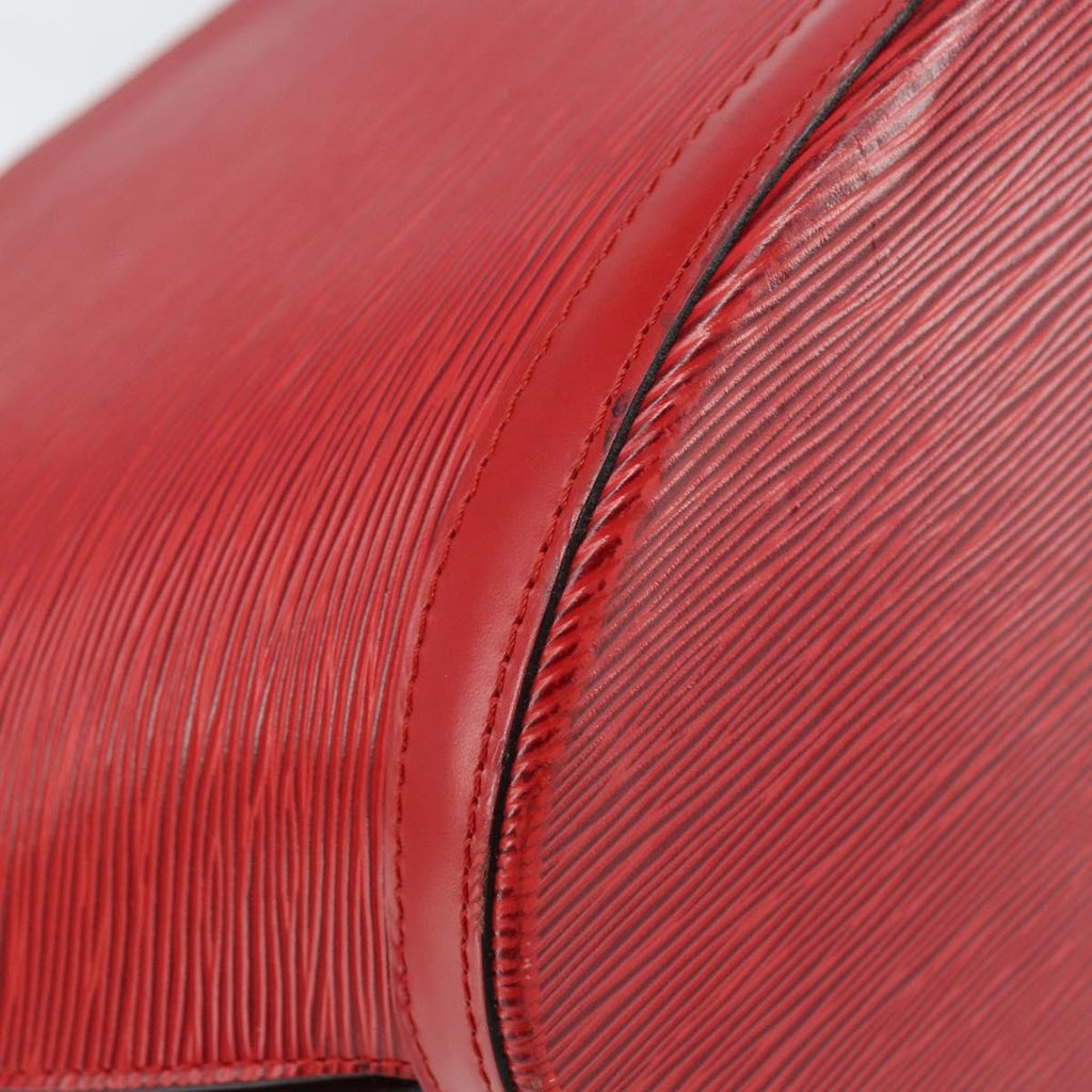 Louis Vuitton Saint Jacques Handbag Epi Leather Red Leather Shoulder Bag