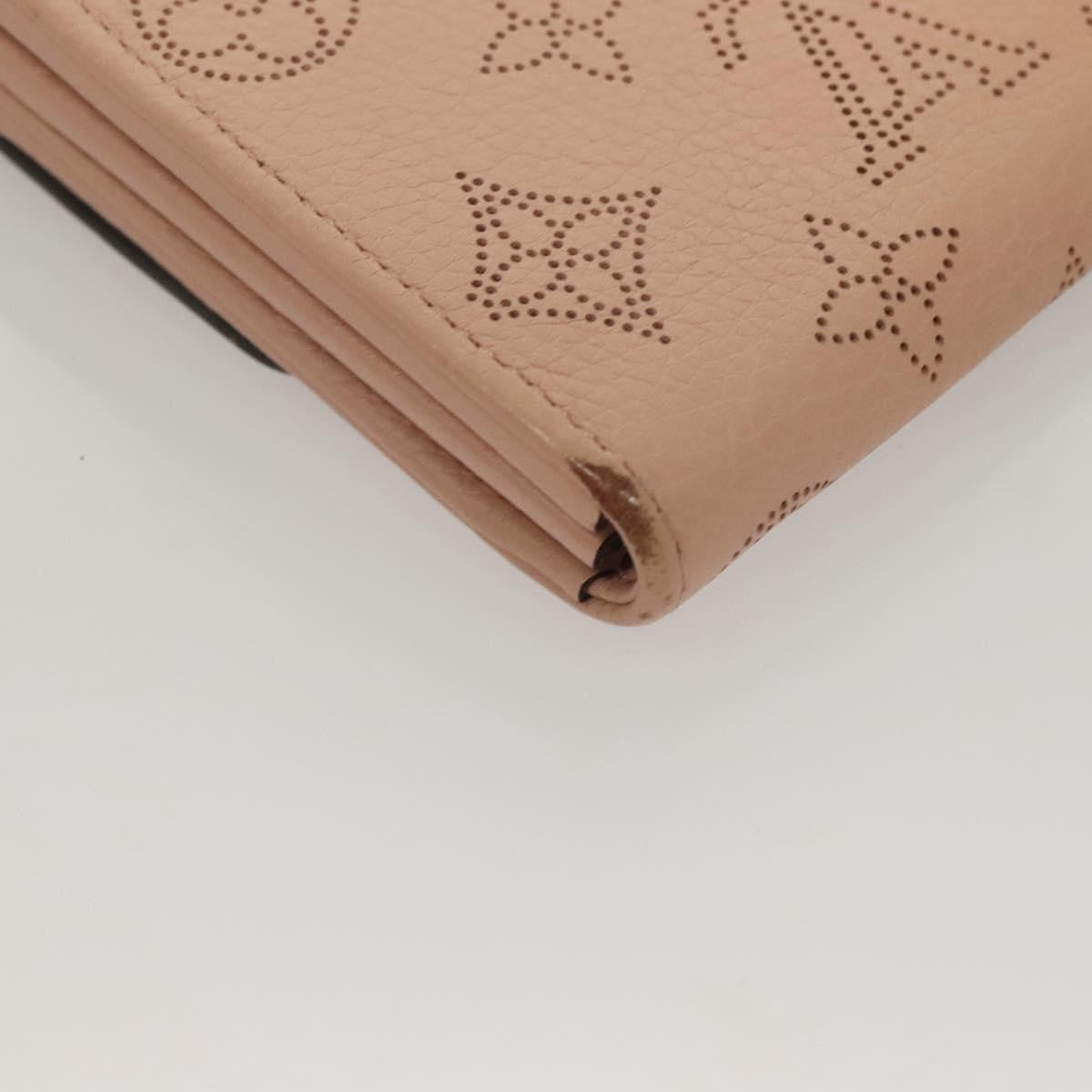 Louis Vuitton Iris Wallet Mahina Leather Pink Leather Wallets Accessory