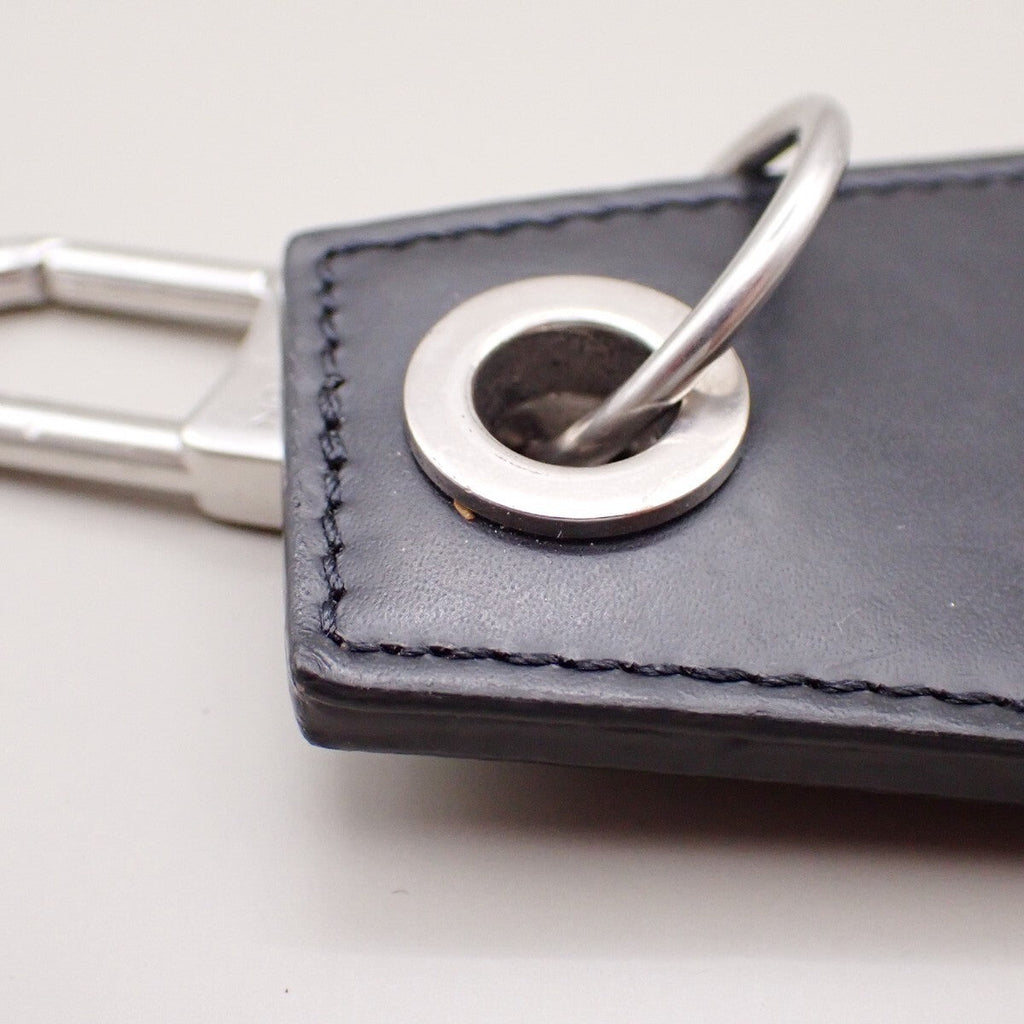 Louis Vuitton Enchappe Key Holder Monogram Eclipse Canvas Black Leather Charms And Keychains Accessory