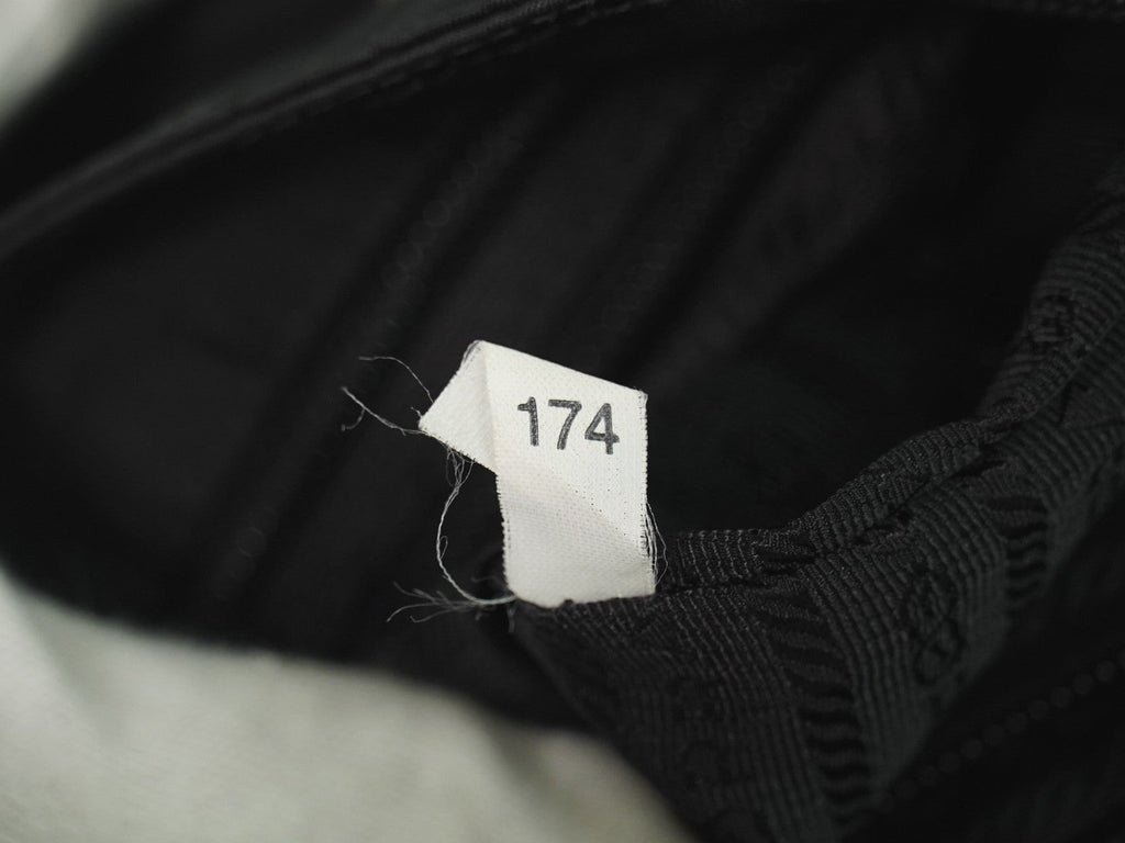 Prada Flat Messenger Bag Tessuto Black Nylon Shoulder Bag Bag