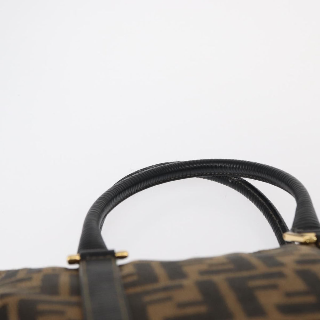 Fendi Zucca Tote Bag Canvas Black Canvas Tote Bag Bag