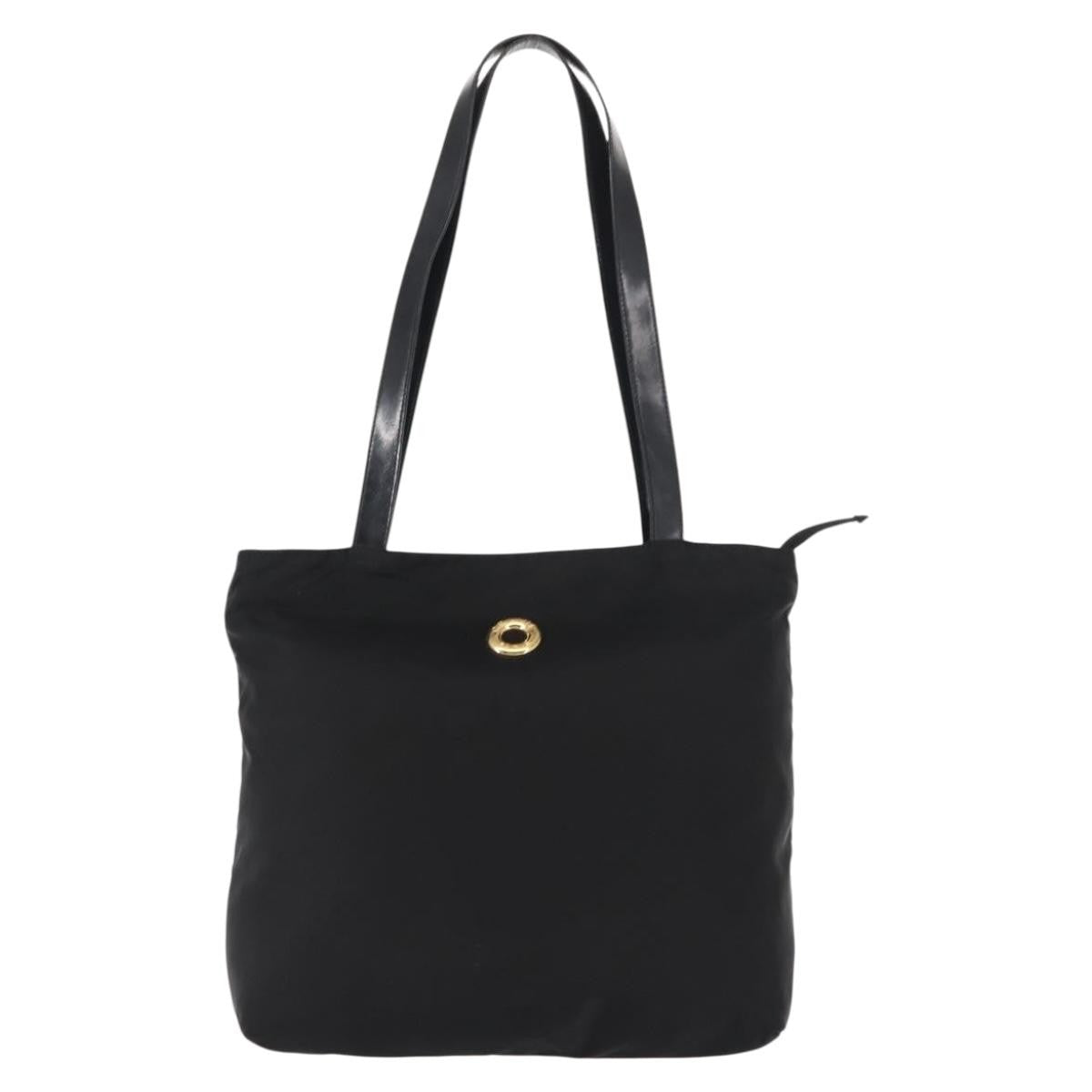 Celine Tote Bag Nylon Black Nylon Tote Bag Bag