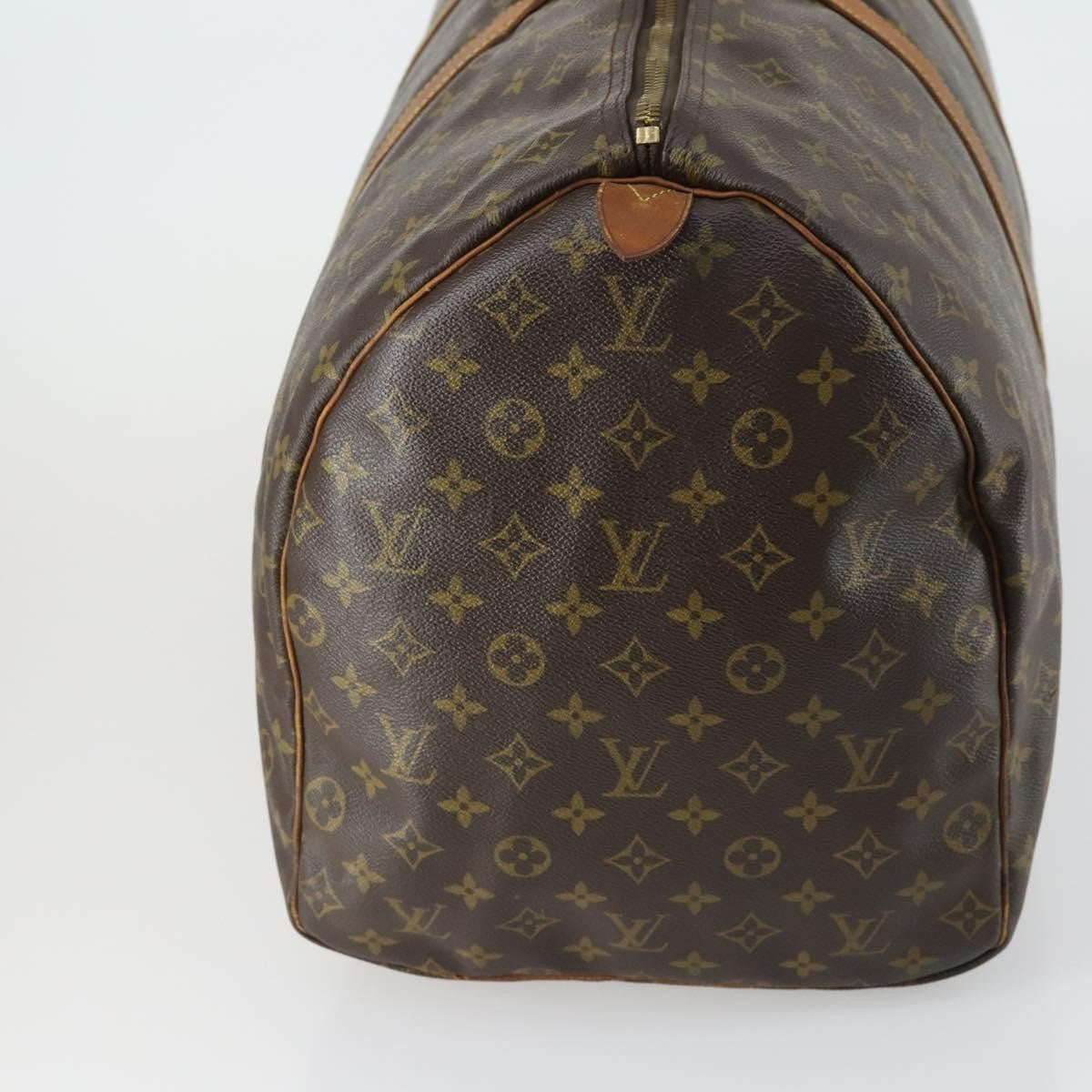 Louis Vuitton Keepall Bag Monogram Canvas Brown Canvas Travel Bag