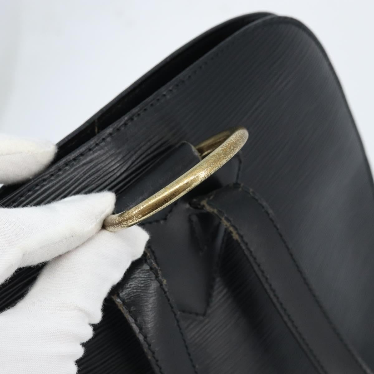 Louis Vuitton Gobelins Backpack Epi Leather Black Leather Backpack Bag