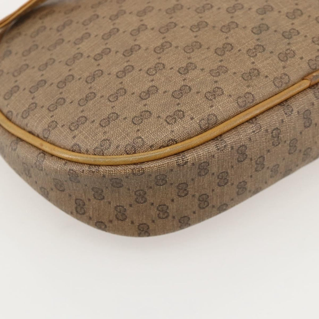 Gucci Micro Gg Supreme Shoulder Bag Gg Canvas Beige Pvc Shoulder Bag Bag (Pre-Owned)