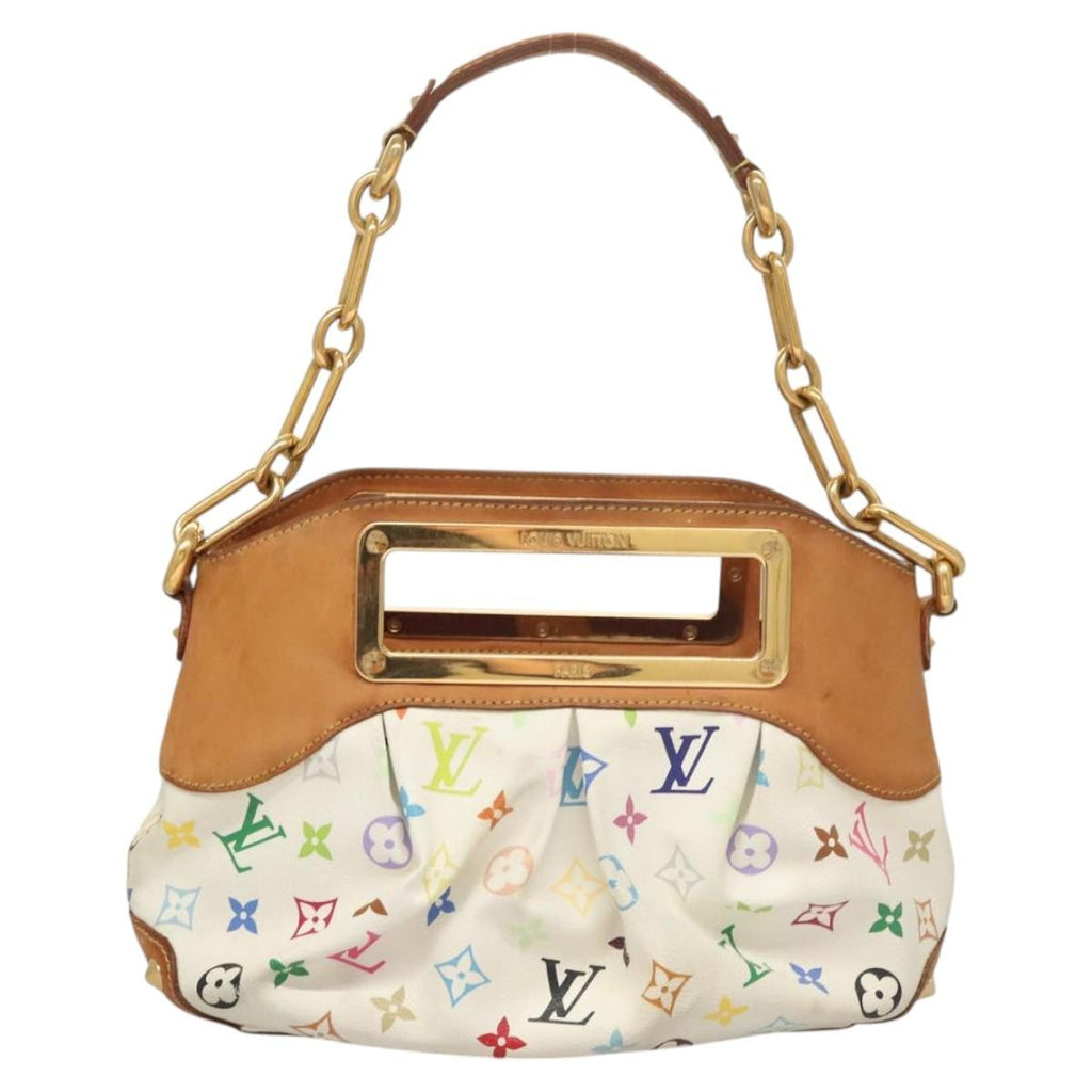 Louis Vuitton Judy Handbag Monogram Multicolor Multicolour Canvas Shoulder Bag