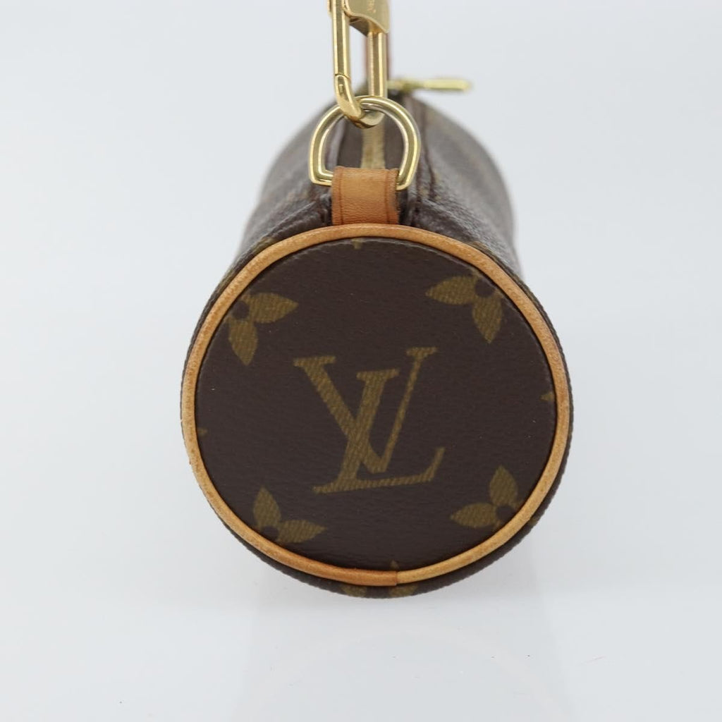Louis Vuitton Papillon Pochette Monogram Canvas Brown Canvas Clutche & Pouche Bag