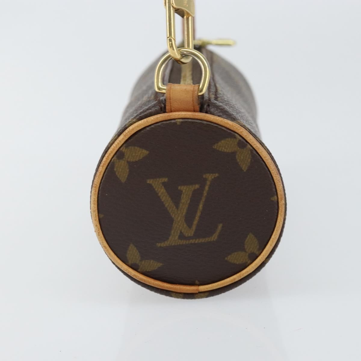 Louis Vuitton Papillon Pochette Monogram Canvas Brown Canvas Clutche & Pouche Bag
