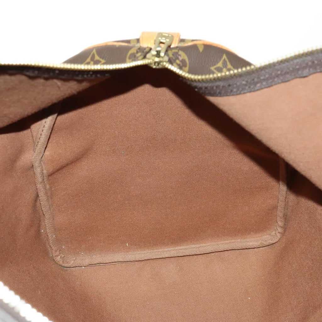 Louis Vuitton Keepall Bag Monogram Canvas Brown Canvas Travel Bag