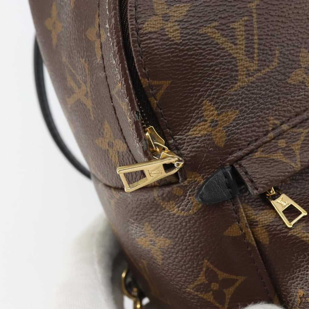 Louis Vuitton Palm Springs Backpack Monogram Canvas Brown Canvas Backpack Bag