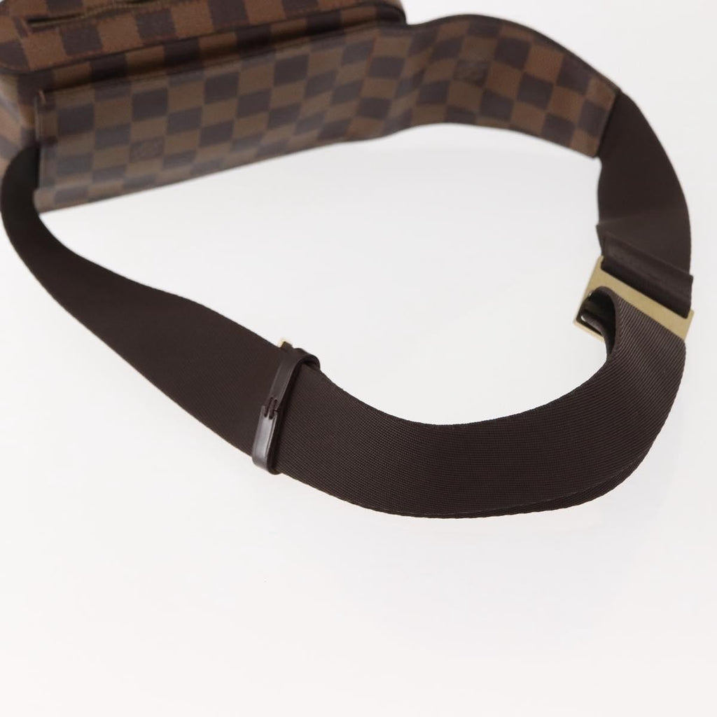 Louis Vuitton Geronimos Waist Bag Damier Brown Canvas Shoulder Bag
