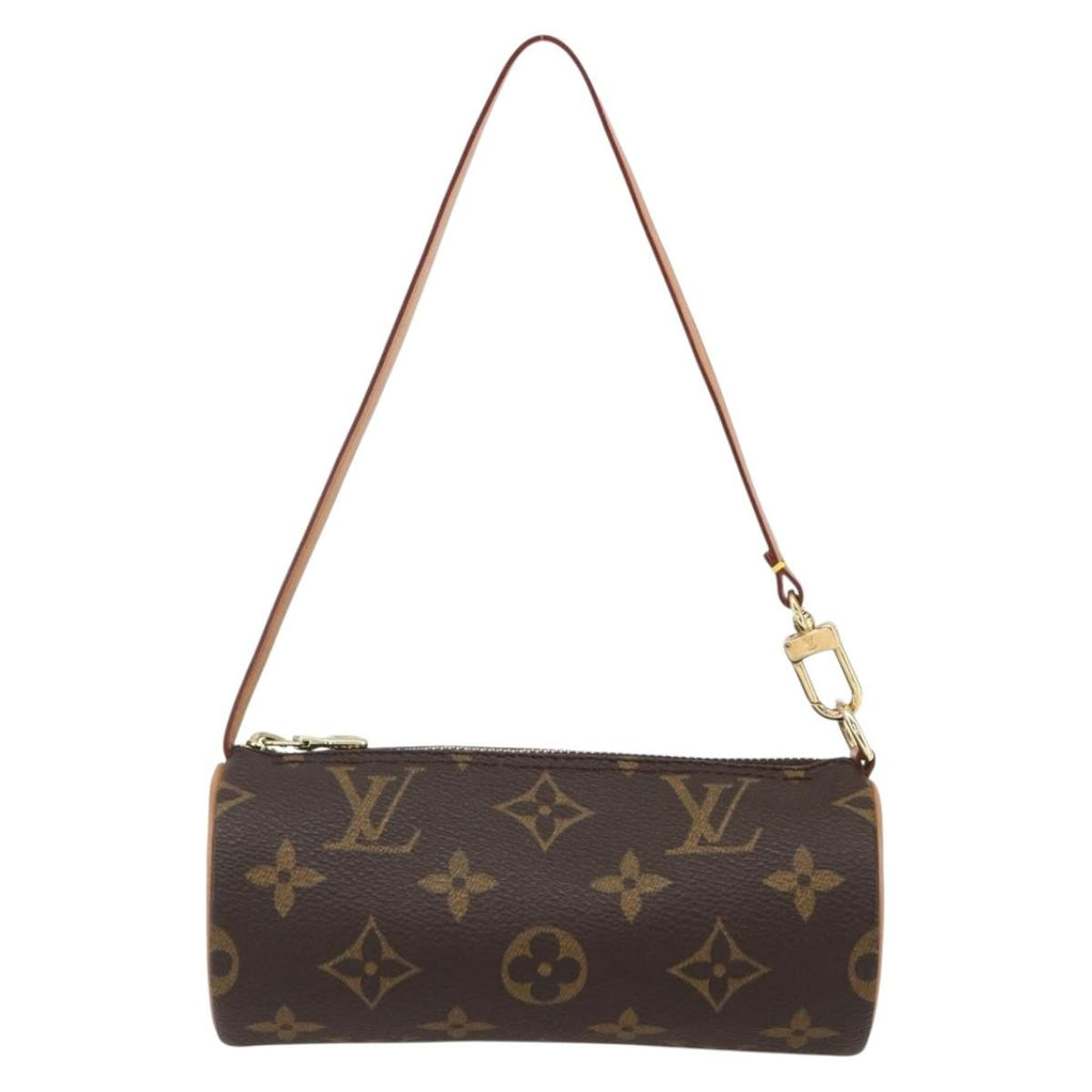 Louis Vuitton Papillon Pochette Monogram Canvas Brown Canvas Clutche & Pouche Bag