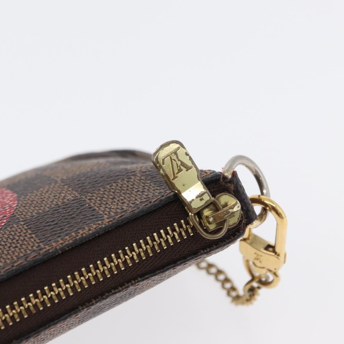 Louis Vuitton Pochette Accessoires Limited Edition Damier Brown Canvas Clutche & Pouche Bag