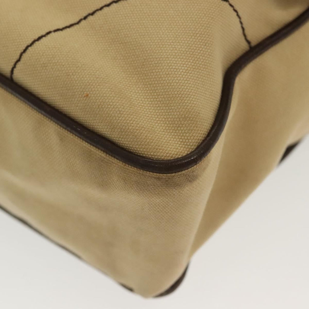 Prada Vintage Shoulder Bag Canvas Beige Canvas Shoulder Bag Bag