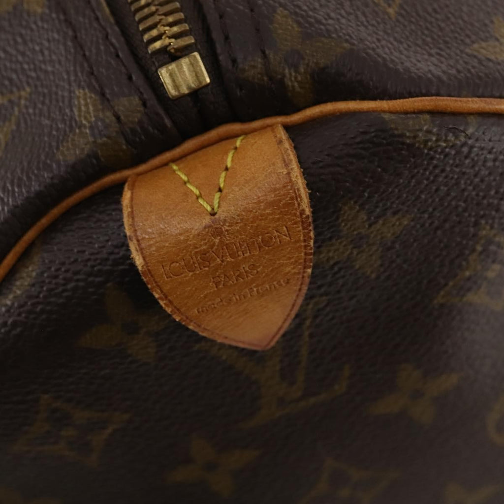 Louis Vuitton Keepall Bag Monogram Canvas Brown Canvas Travel Bag