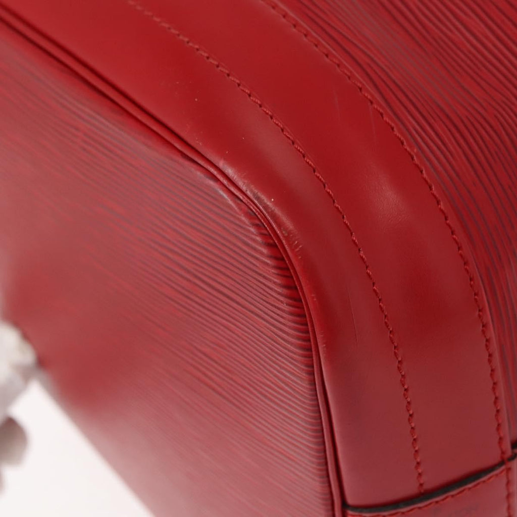 Louis Vuitton Noe Handbag Epi Leather Red Leather Shoulder Bag
