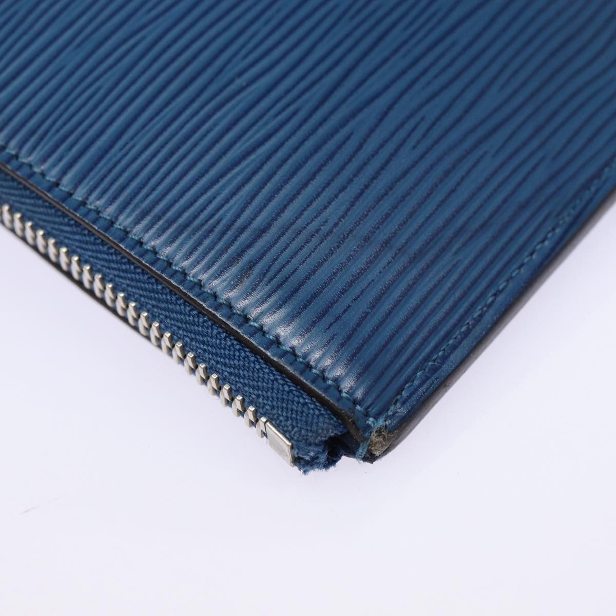 Louis Vuitton Pochette Jour Epi Leather Blue Leather Clutche & Pouche Bag