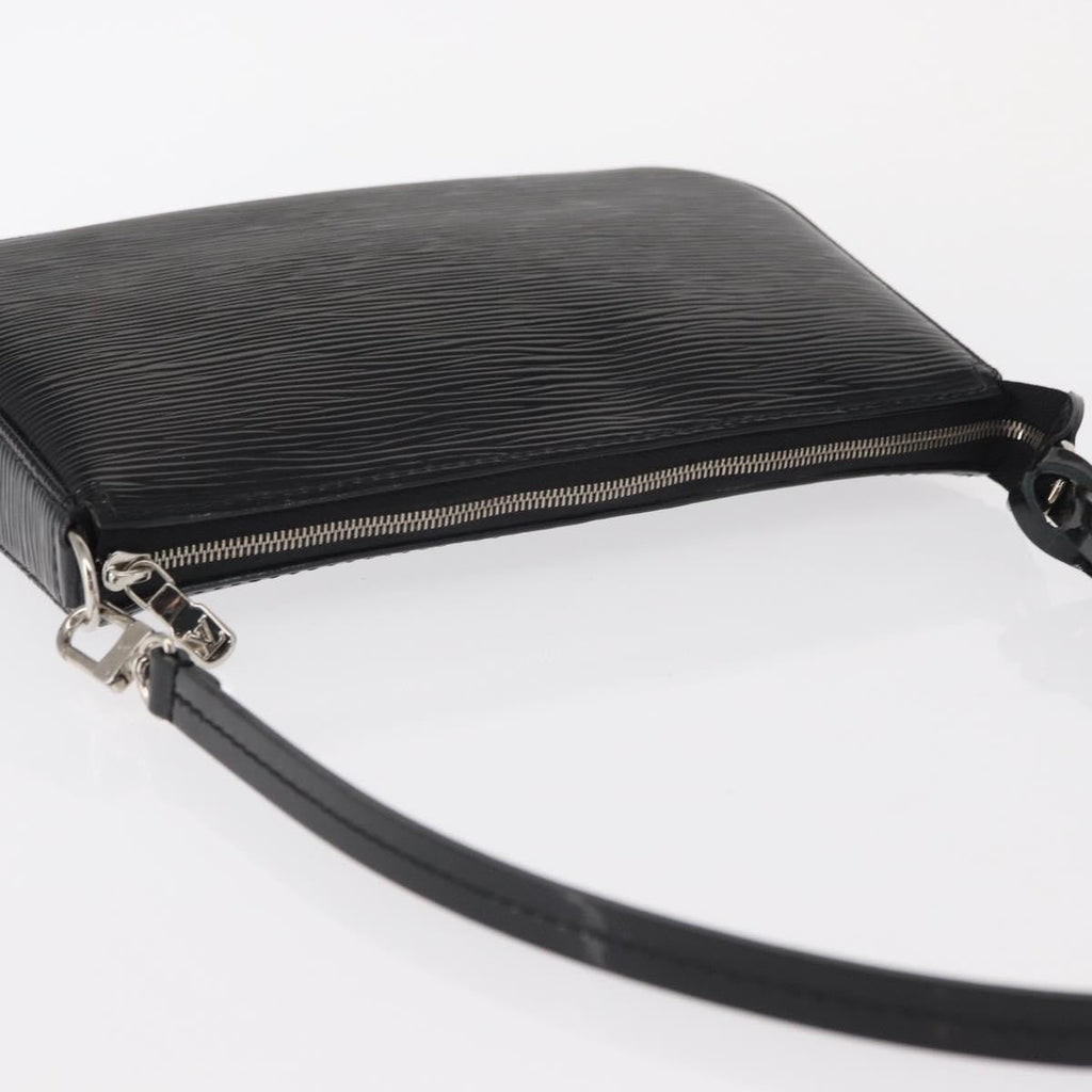 Louis Vuitton Pochette Accessoires Nm Electric Epi Leather Black Leather Clutche & Pouche Bag