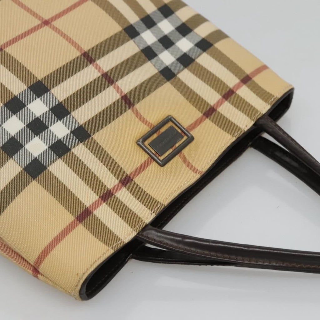 Burberry Nova Check Handbag Nova Check Canvas Beige Canvas Handbag