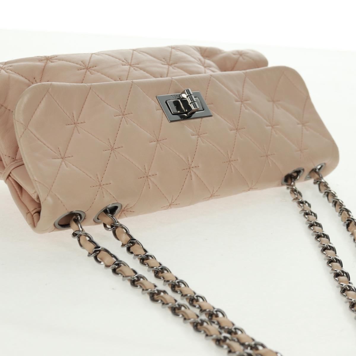Chanel 2.55 Shoulder Bag Leather Pink Leather Shoulder Bag Bag
