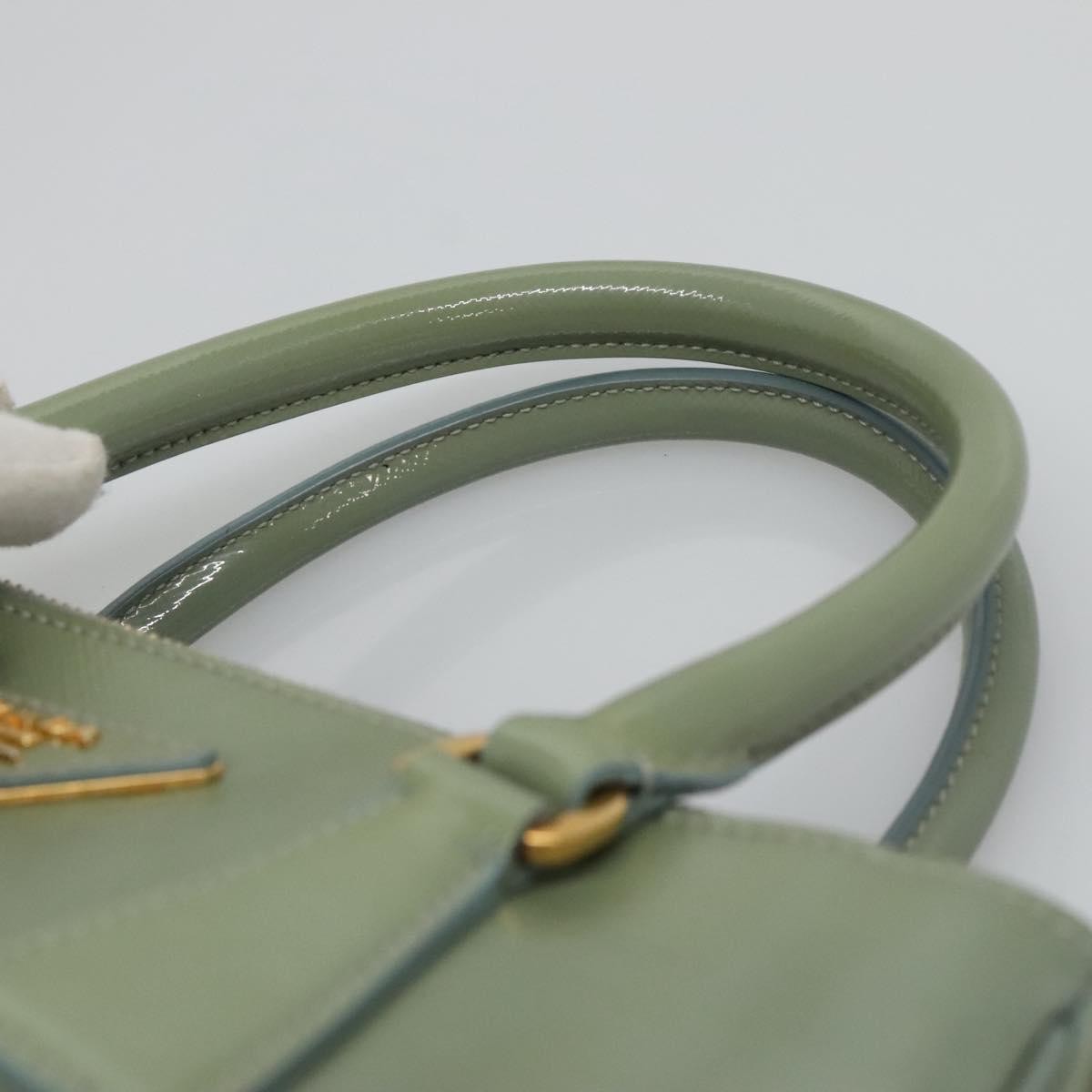 Prada Double Zip Lux Tote Saffiano Leather Gold Leather Handbag
