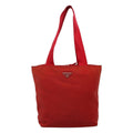 Prada Vintage Zip Tote Tessuto Red Nylon Tote Bag Bag