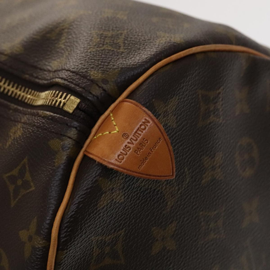 Louis Vuitton Keepall Bag Monogram Canvas Brown Canvas Travel Bag