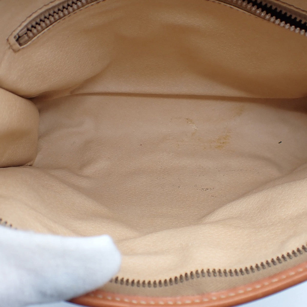 Celine Macadam Pochette Canvas And Leather Brown Canvas Clutche & Pouche Bag