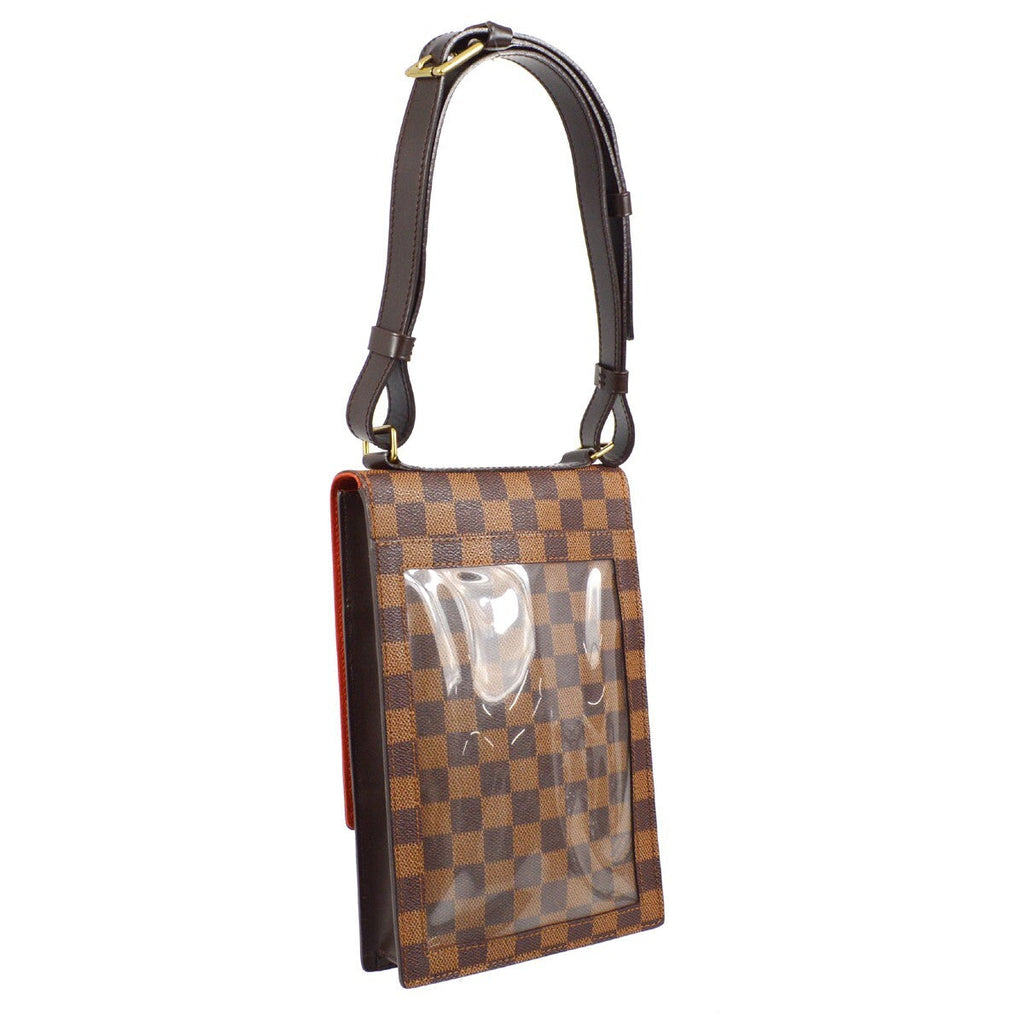 Louis Vuitton Portobello Messenger Damier Brown Canvas Shoulder Bag