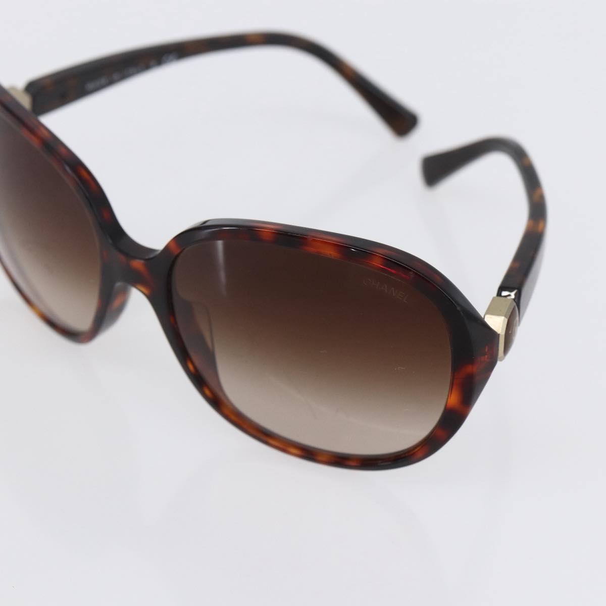 Chanel Chanel Logo Sunglasses Eye Wear Plastic Brown Plastic Sunglasse Accessory