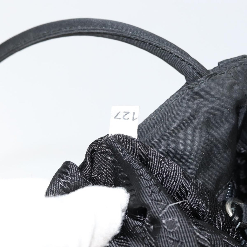 Prada Vintage Tote Tessuto Black Nylon Tote Bag Bag