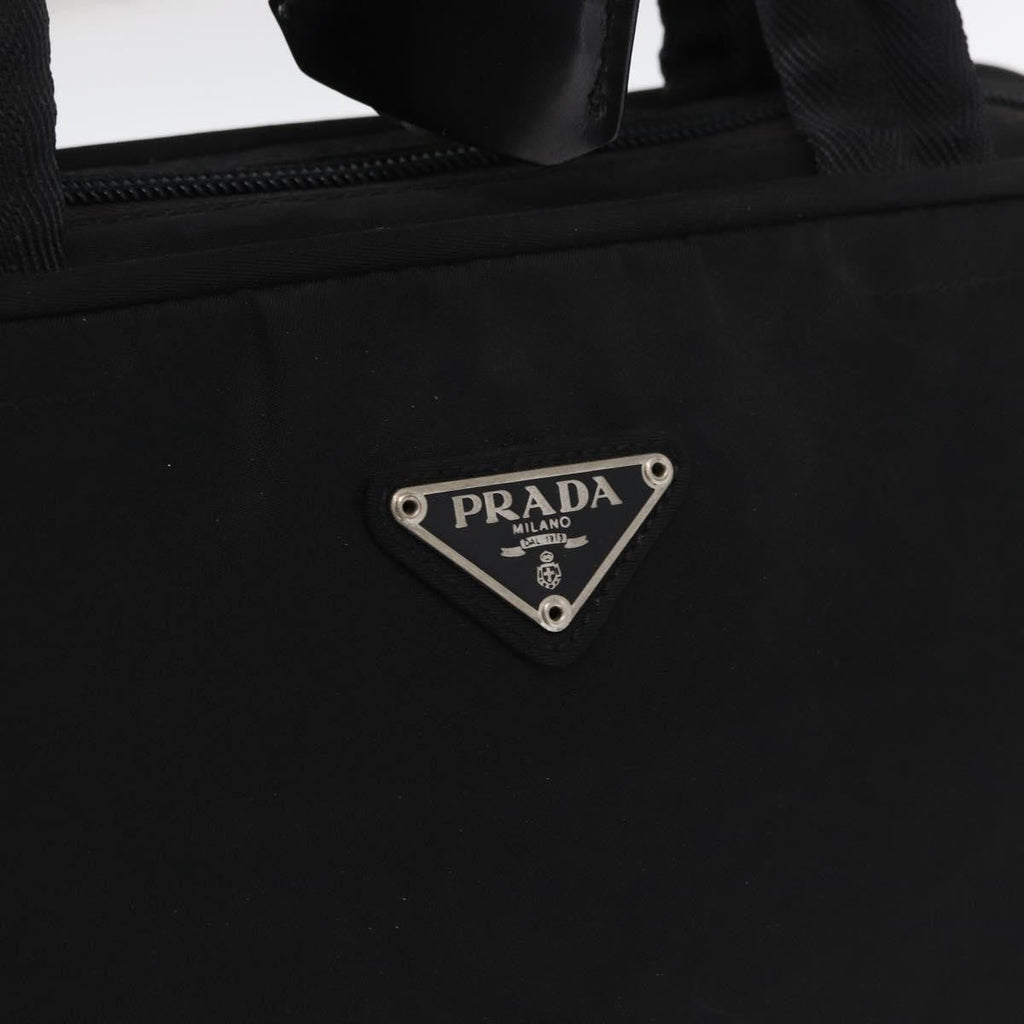 Prada Bowling Shoulder Bag Tessuto Black Nylon Shoulder Bag Bag