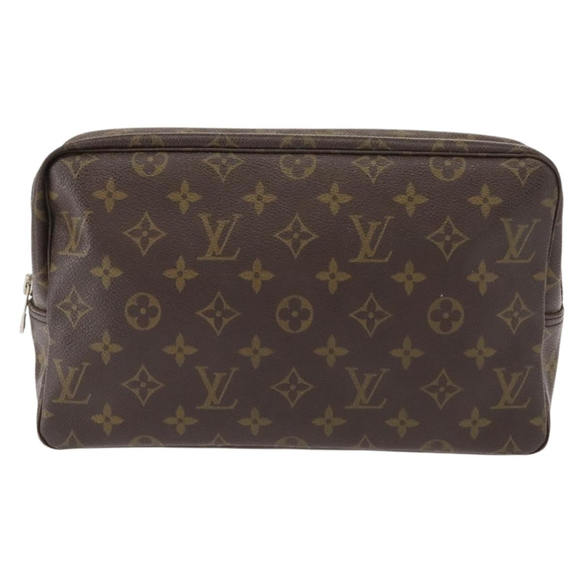 Louis Vuitton Trousse Toilette Monogram Canvas Brown Canvas Clutche & Pouche Bag