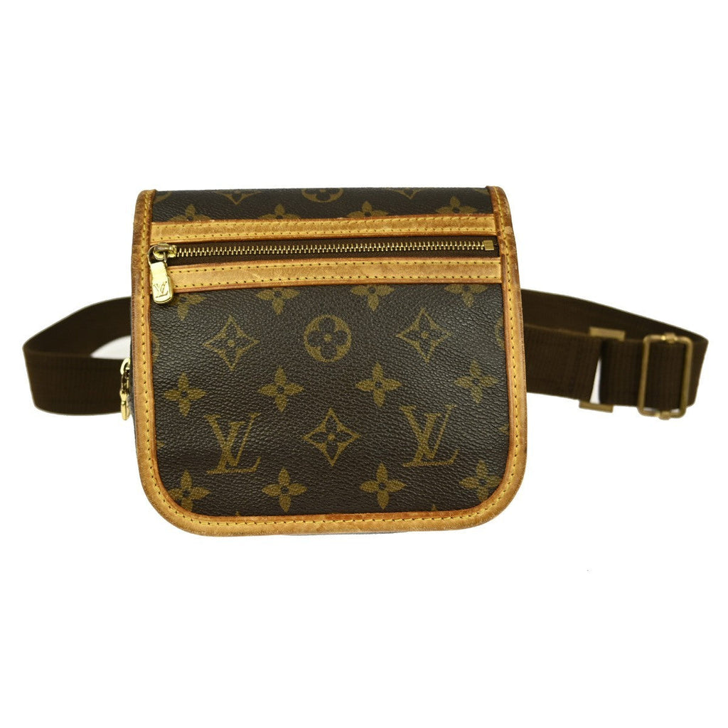 Louis Vuitton Bosphore Waist Bag Monogram Canvas Brown Canvas Clutche & Pouche Bag