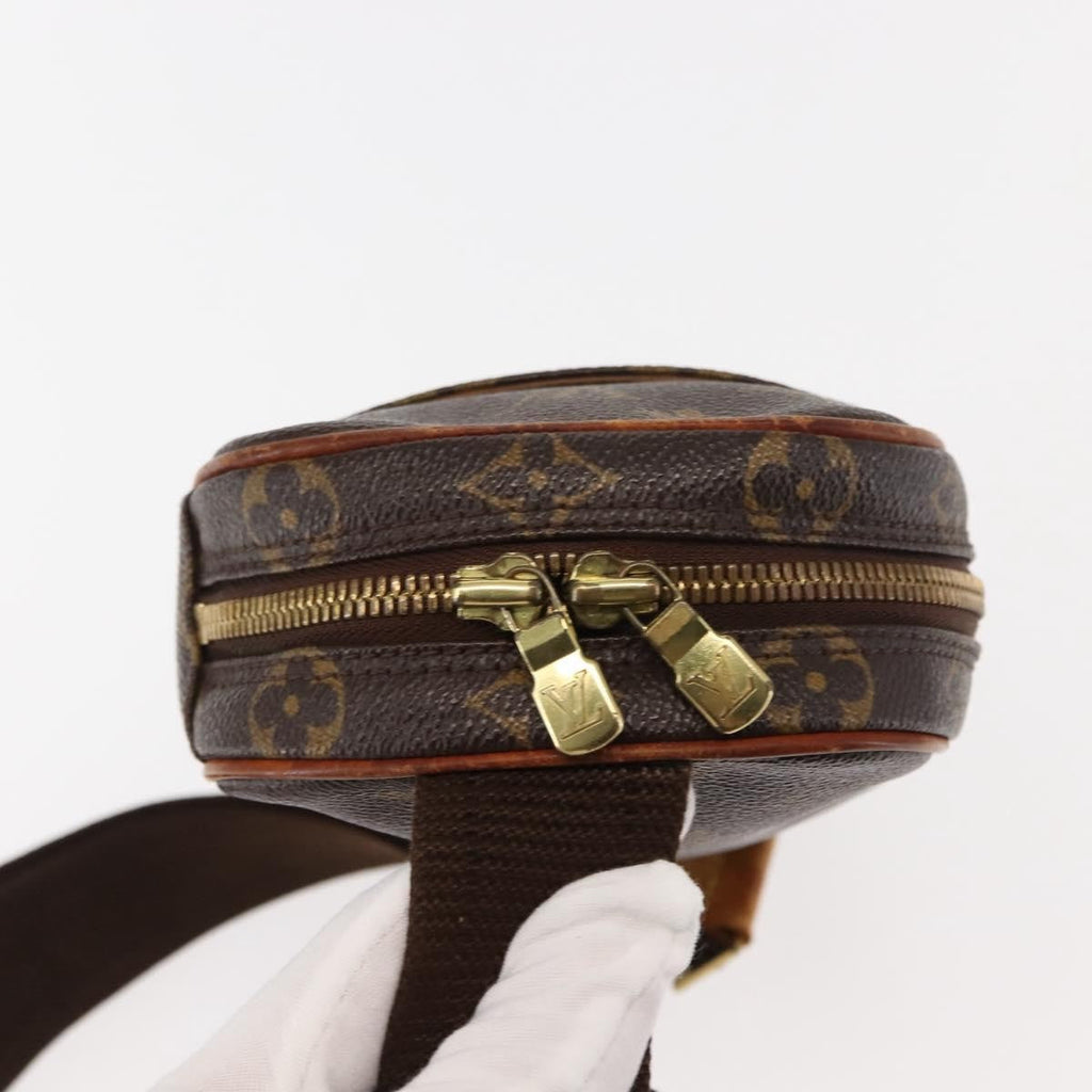Louis Vuitton Pochette Gange Monogram Canvas Brown Canvas Clutche & Pouche Bag