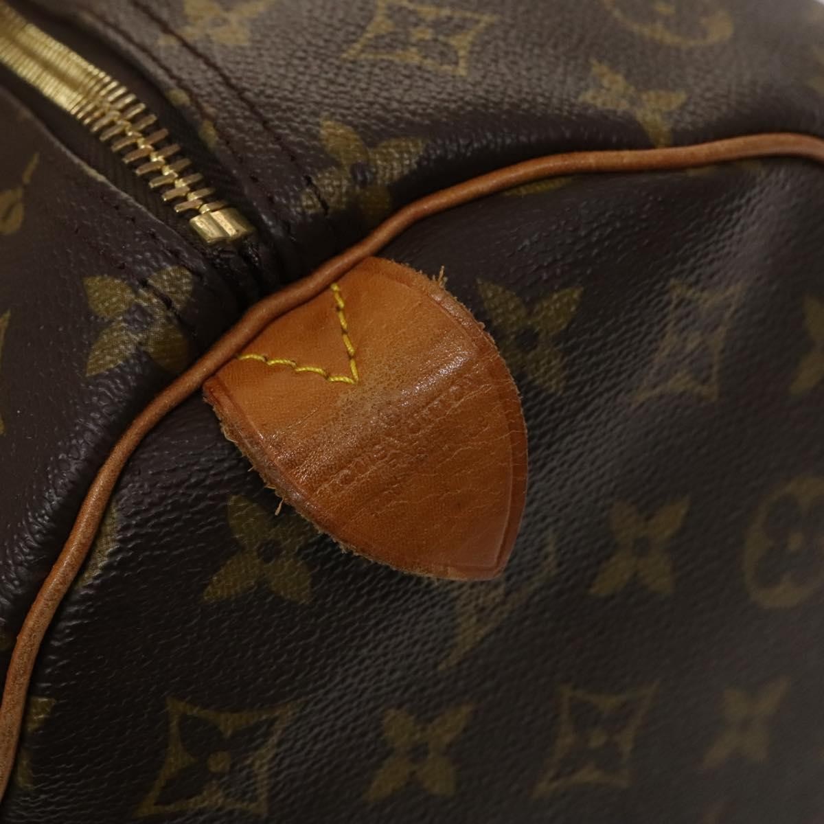 Louis Vuitton Keepall Bag Monogram Canvas Brown Canvas Travel Bag