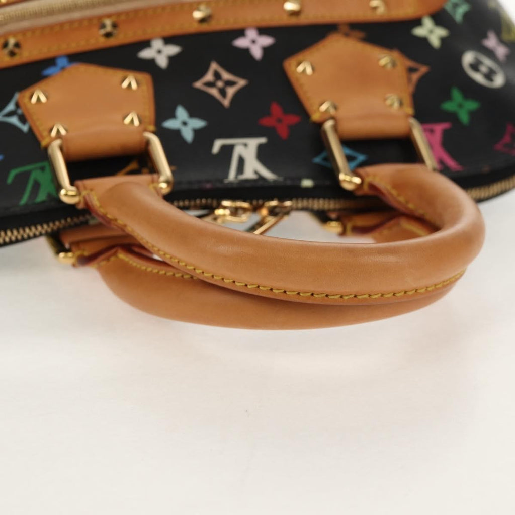 Louis Vuitton Alma Handbag Monogram Multicolor Multicolour Canvas Handbag