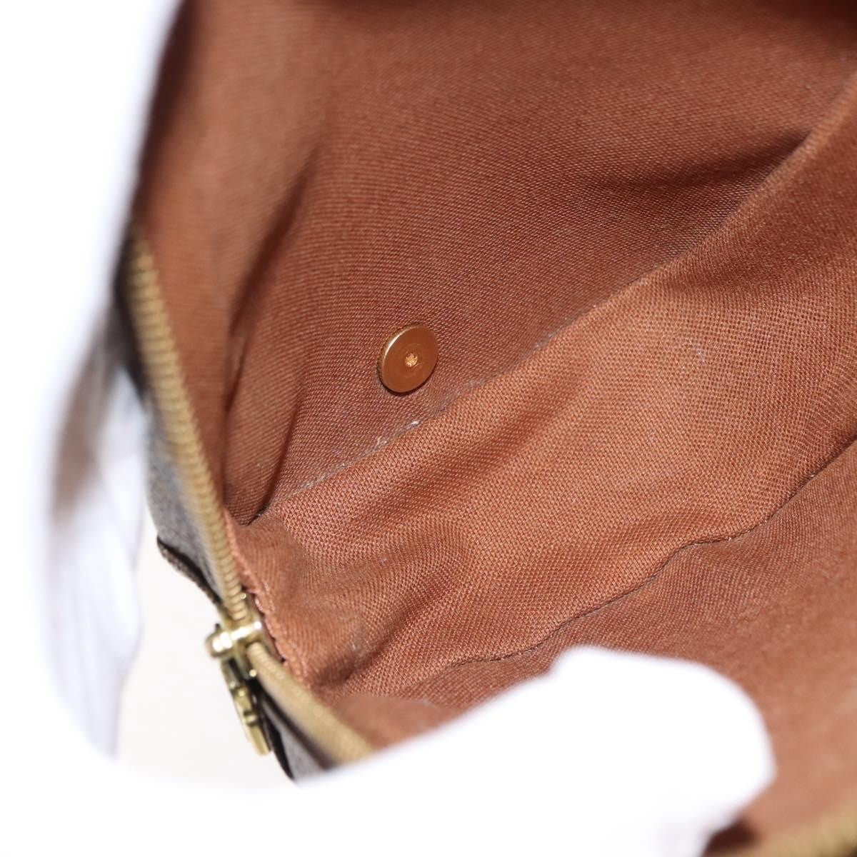 Louis Vuitton Pochette Gange Monogram Canvas Brown Canvas Clutche & Pouche Bag