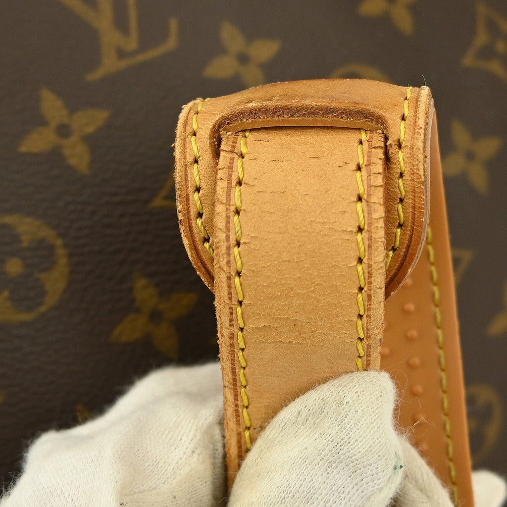 Louis Vuitton Keepall Bandouliere Bag Monogram Canvas Brown Canvas Travel Bag