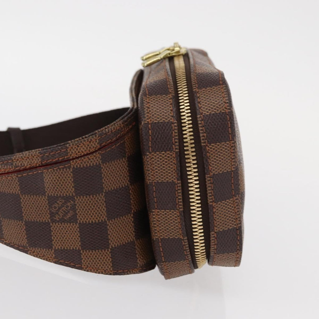 Louis Vuitton Geronimos Waist Bag Damier Brown Canvas Shoulder Bag