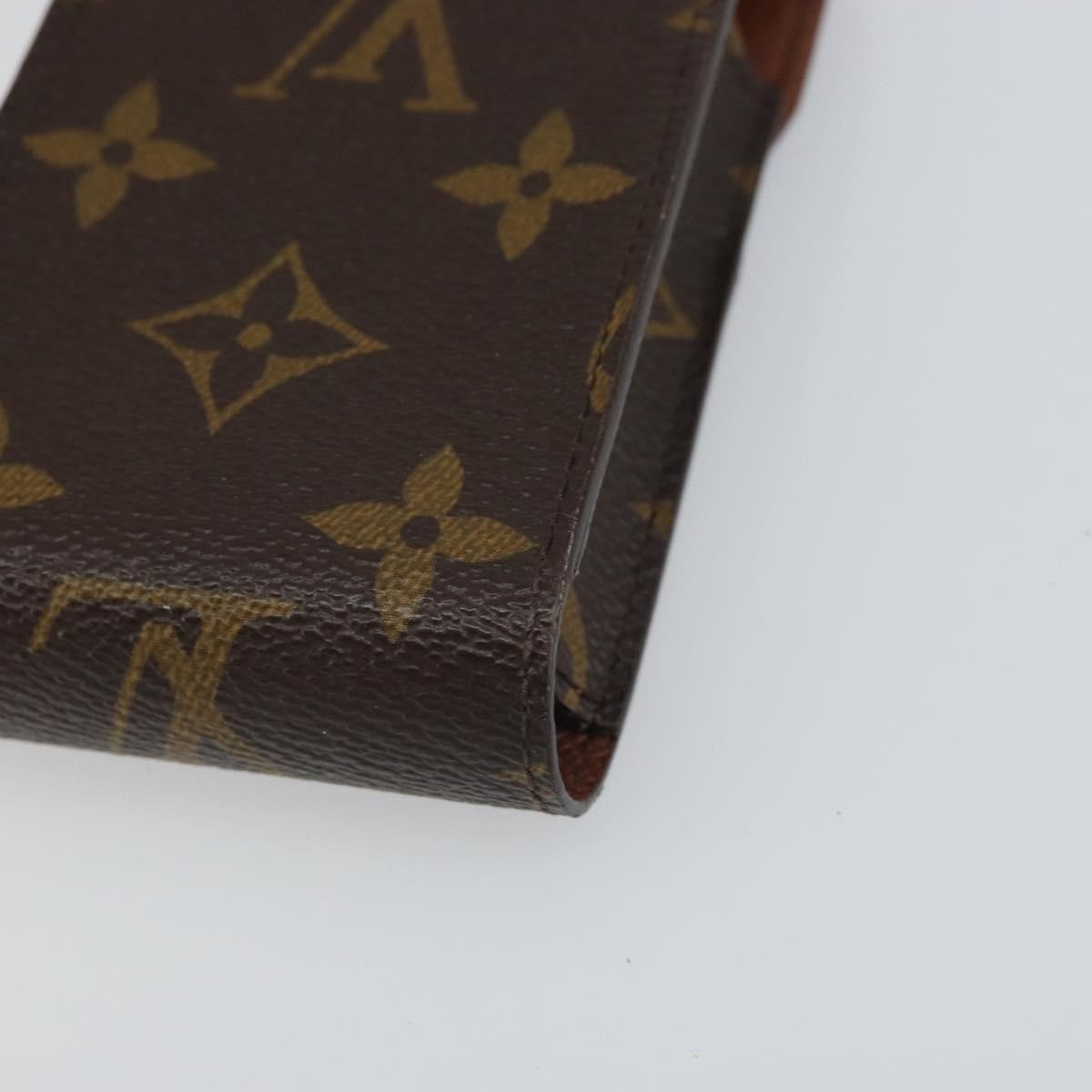 Louis Vuitton Etui Cigarette Case Monogram Canvas Brown Canvas Wallets Accessory