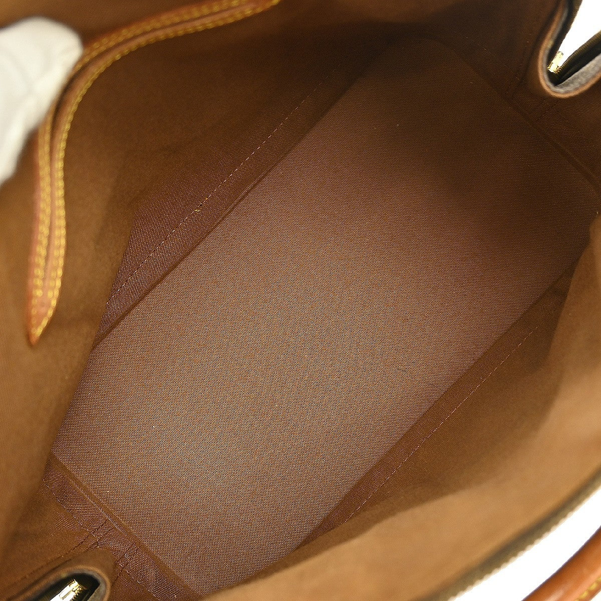 Louis Vuitton Alma Handbag Monogram Canvas Brown Canvas Handbag