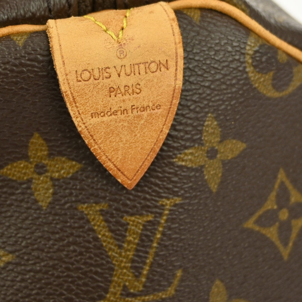 Louis Vuitton Keepall Bag Monogram Canvas Brown Canvas Travel Bag