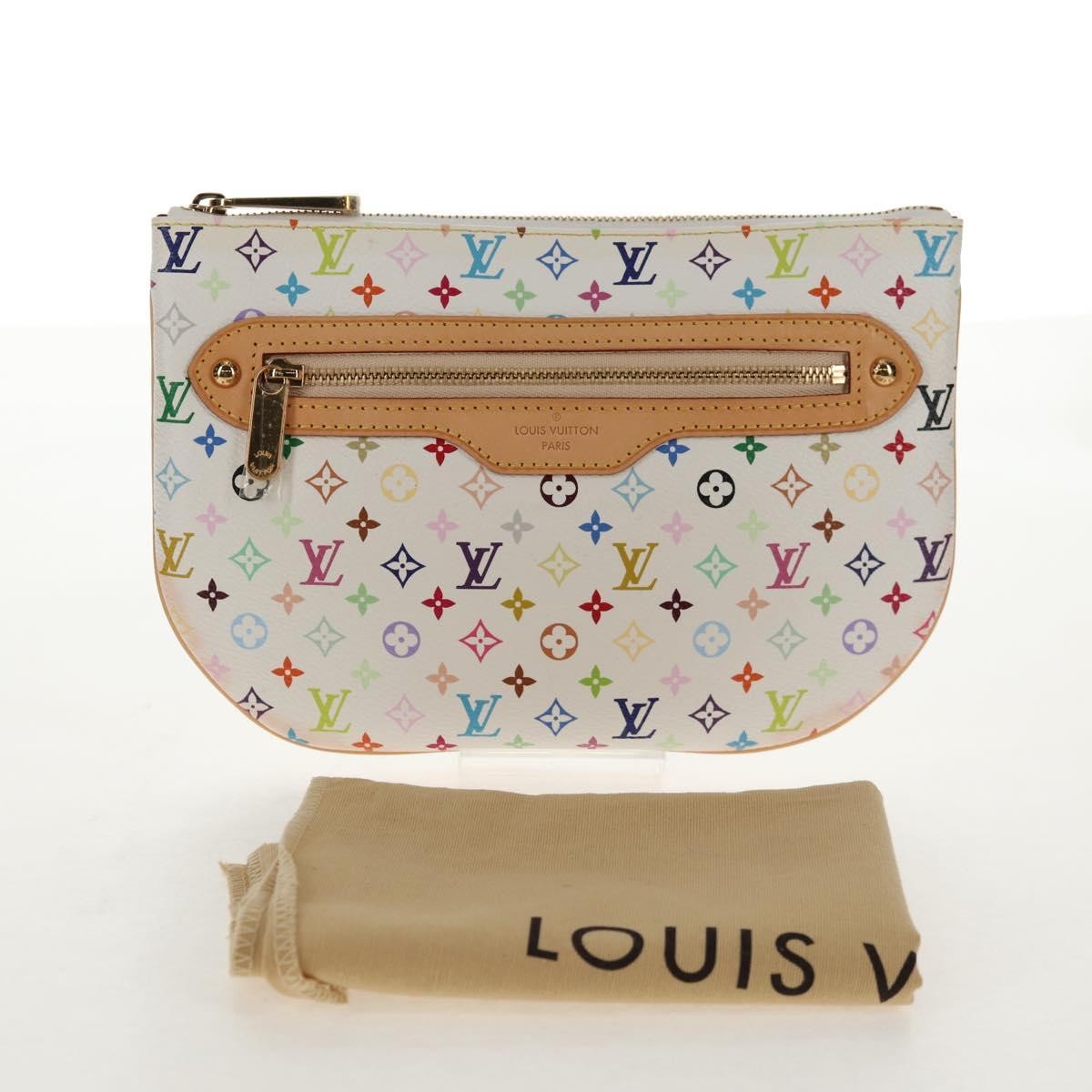 Louis Vuitton Pochette Gm Monogram Multicolor Multicolour Canvas Clutche & Pouche Bag