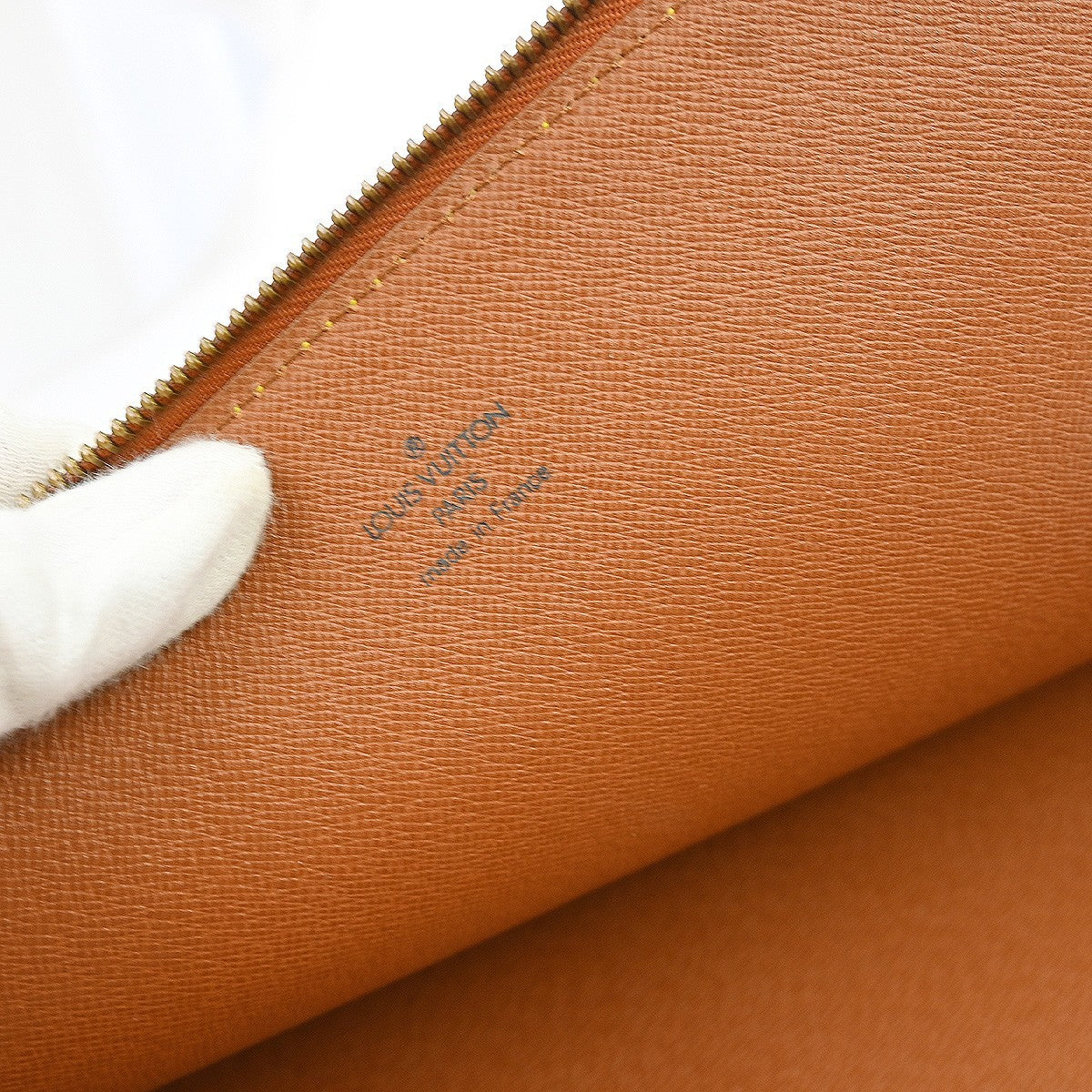 Louis Vuitton Pochette Jour Epi Leather Brown Leather Clutche & Pouche Bag